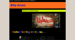 Desktop Screenshot of billyamato.com